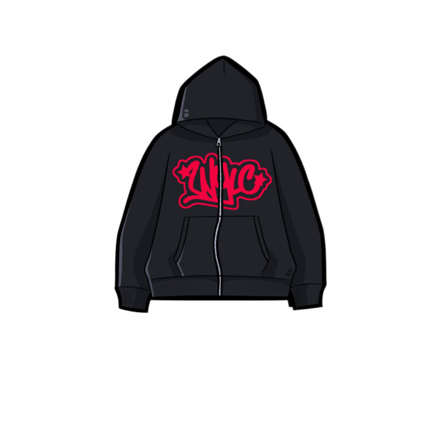 WYLC TRACKY (Red zip-up)