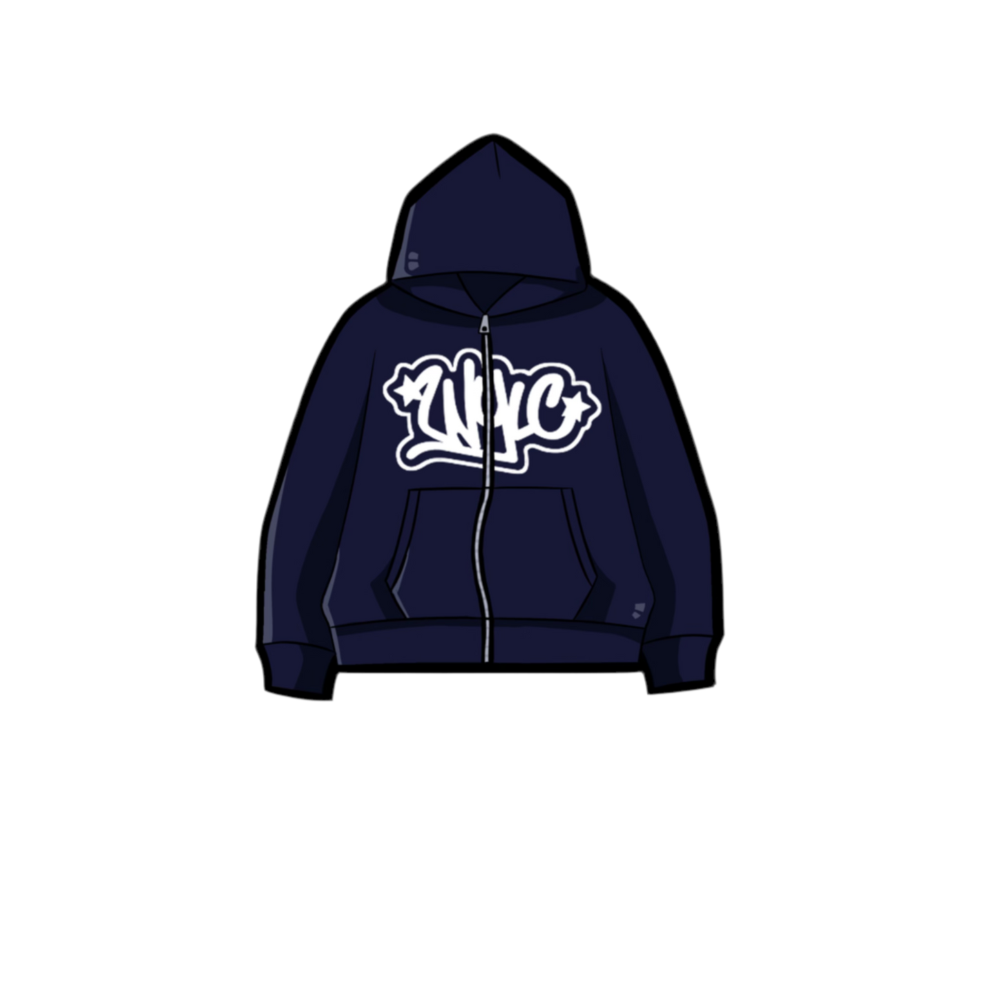 WYLC TRACKY (Blue zip-up)