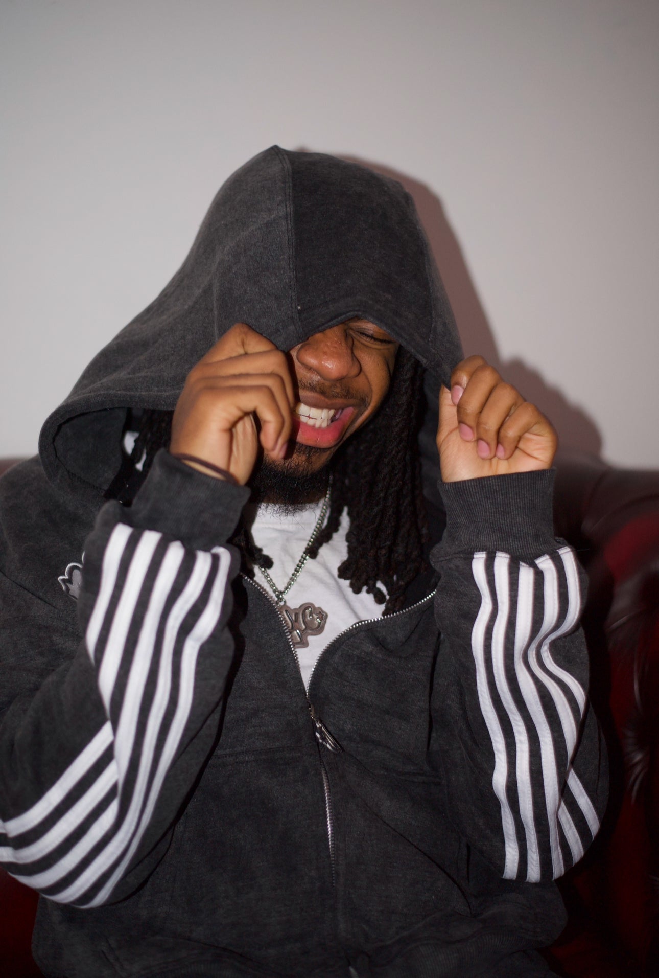 Striped Tracky (zip-up)