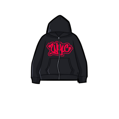 WYLC TRACKY (Red zip-up)