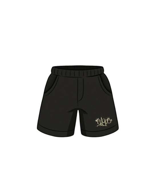 Camo short (black)