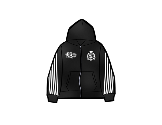Striped Tracky (zip-up)