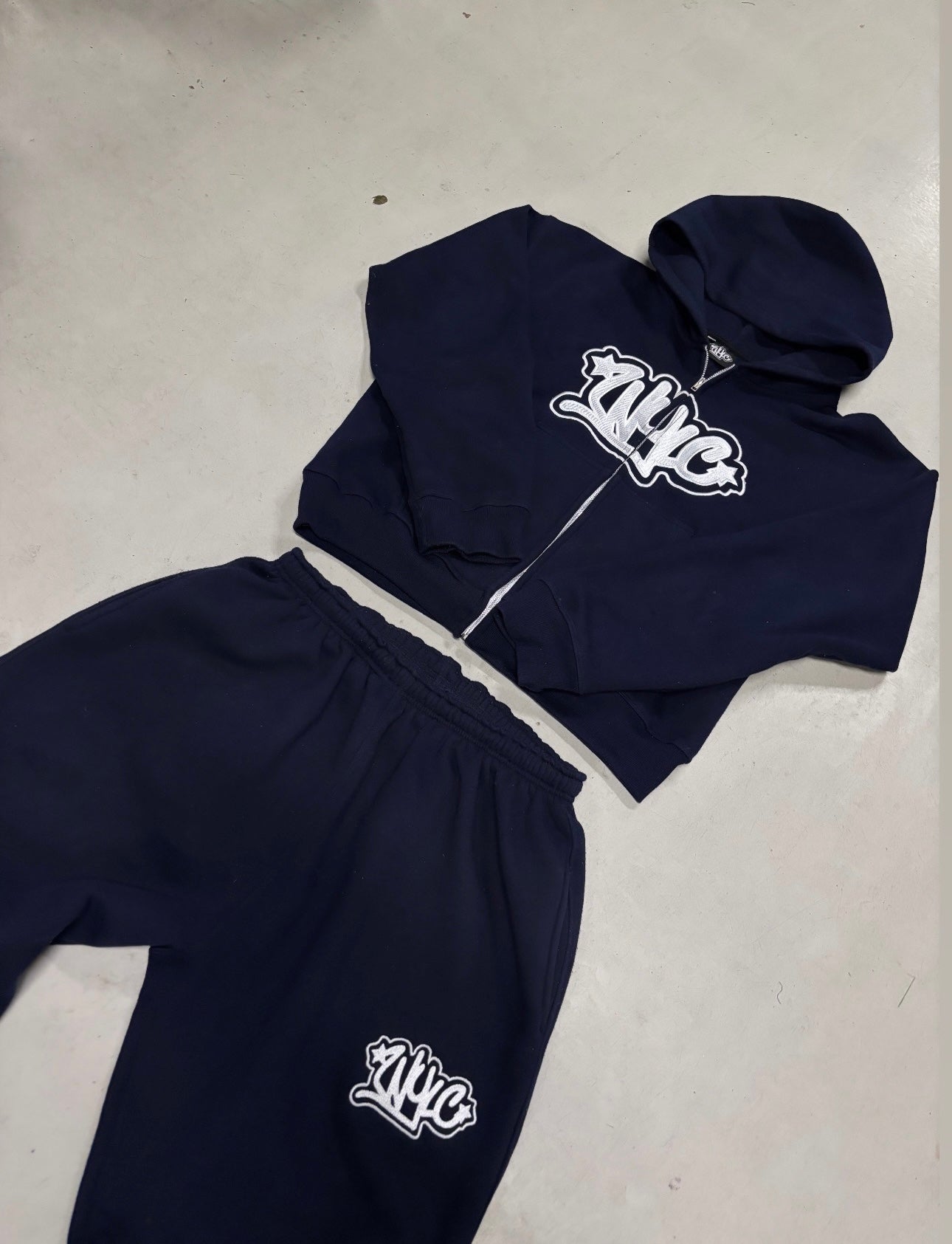 WYLC TRACKY (Blue zip-up)