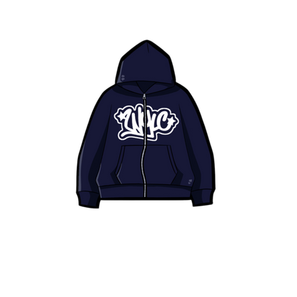 WYLC TRACKY (Blue zip-up)