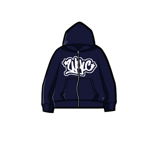 WYLC TRACKY (Blue zip-up)