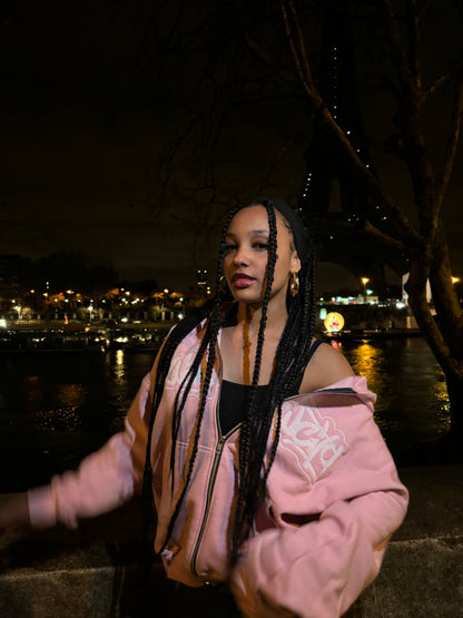 STITCH HOODIE (PINK)