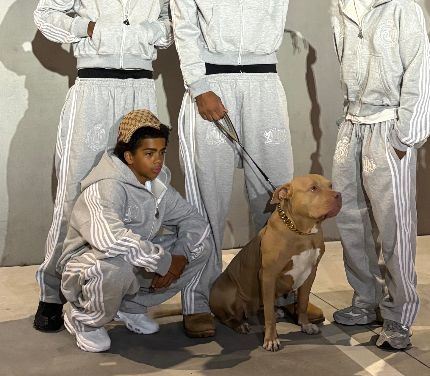 Striped Tracky (Grey jogger)