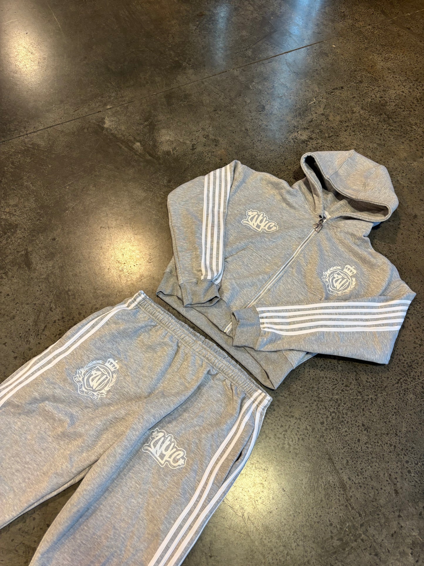 Striped Tracky (Grey jogger)