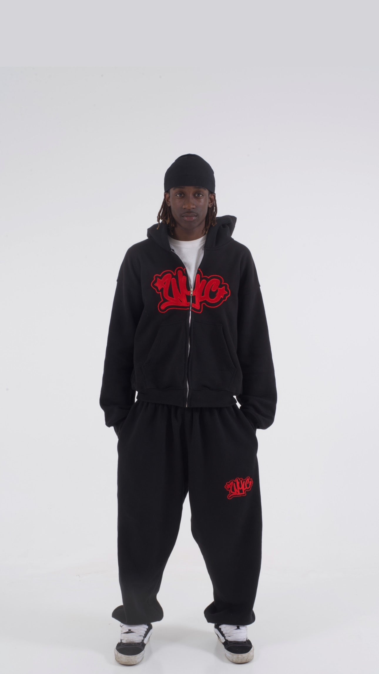 WYLC TRACKY (Red zip-up)