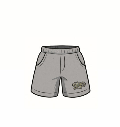Camo short (grey)