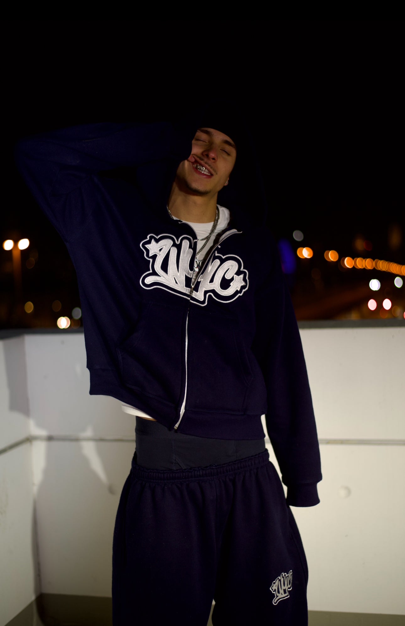 WYLC TRACKY (Blue zip-up)