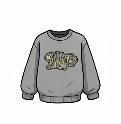Camo sweater (grey)