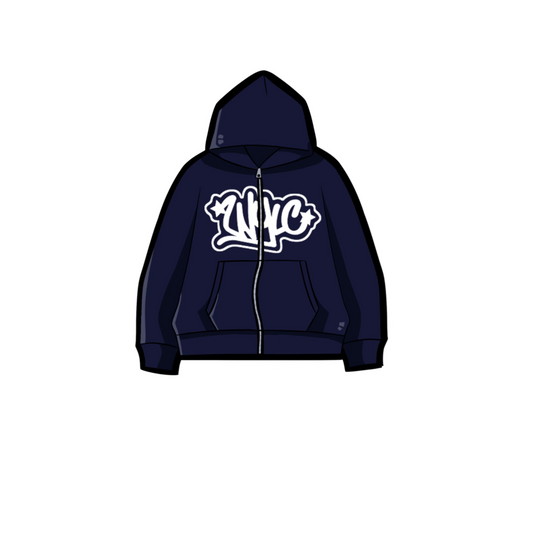 WYLC TRACKY (Blue zip-up)