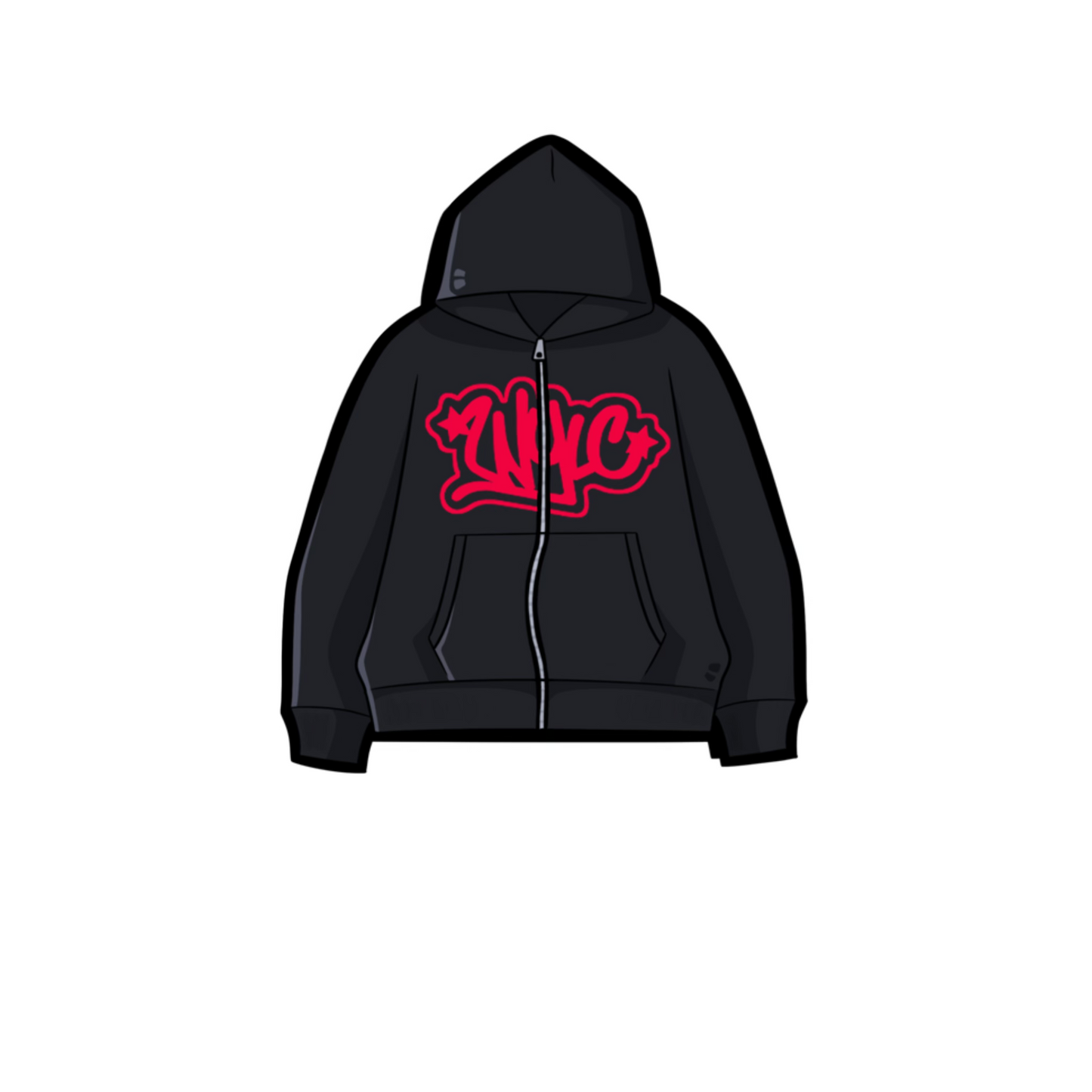 WYLC TRACKY (Red zip-up)