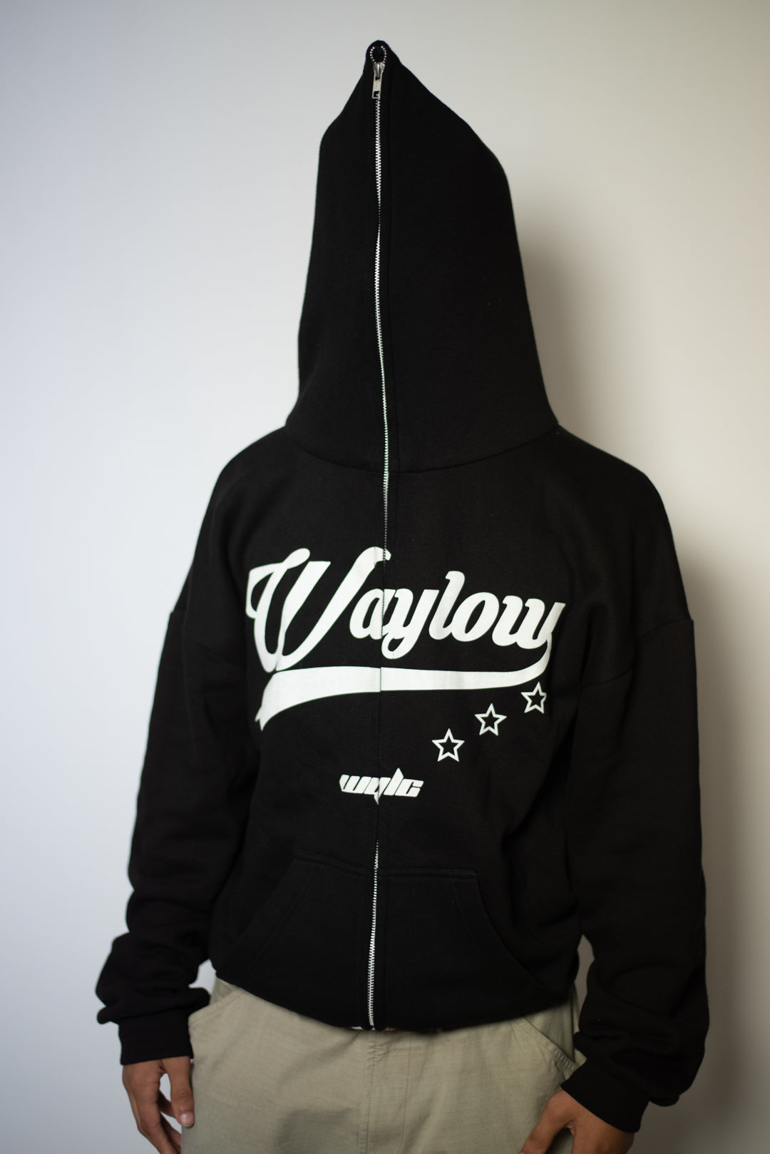 Black Retro Hoodie